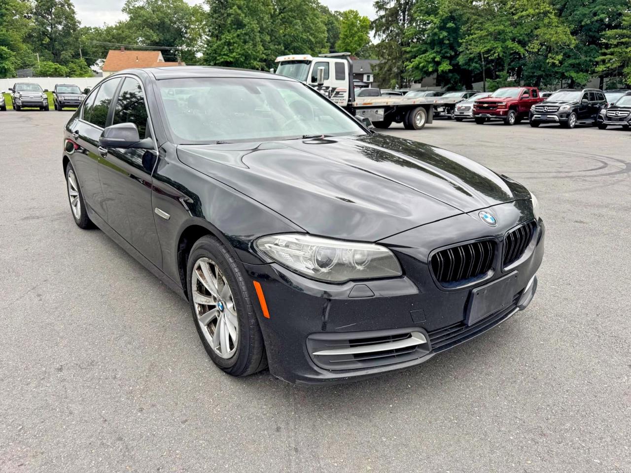 2014 BMW 5 Series VIN WBA5A7C53ED614041 COPART salvage auction — Minor Dent/Scratches, MA - CERTIFICATE OF TITLE, sold $3,850 on 2026-07-01 (photo 4)