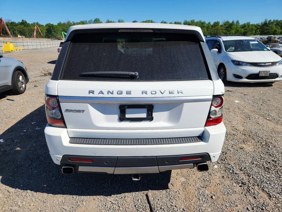 2013 Land rover RANGE ROVER VIN SALSF2D46DA775007 COPART salvage auction — SIDE, NJ - CERT OF TITLE W/SALVAGE HISTOR, sold $775 on 2026-07-31 (photo 6)