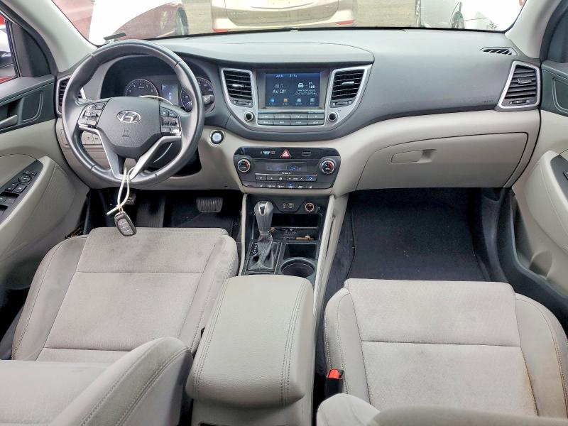 2018 Hyundai Tucson VIN KM8J3CA23JU665882 COPART salvage auction — FRONT END, CT - CERT OF TITLE-SALVAGE, sold $2,250 on 2026-07-24 (photo 8)