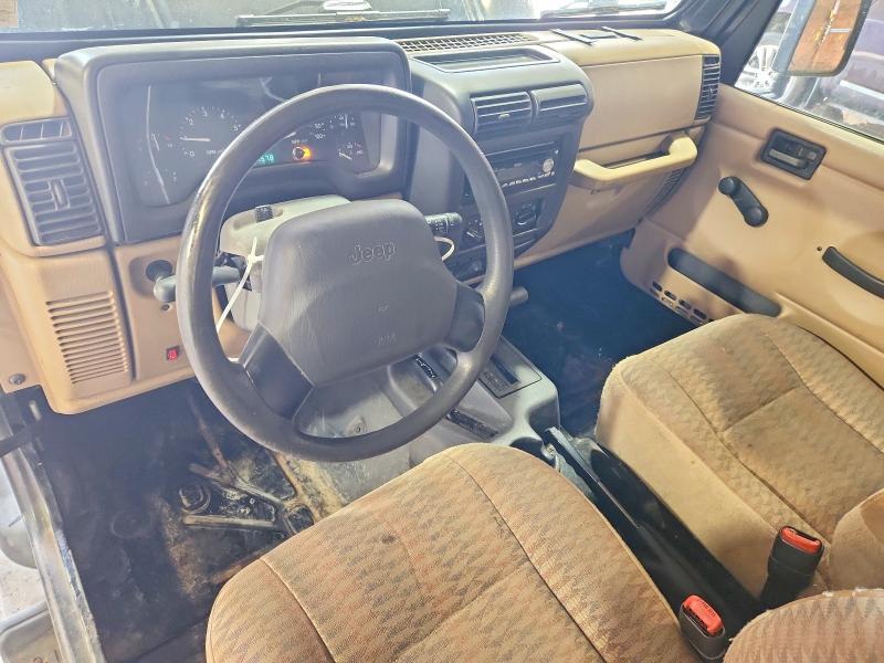 1999 Jeep Wrangler / VIN 1J4FY29P3XP466242 COPART salvage auction — MINOR DENT/SCRATCHES, Pa - Cert Of Title, sold $1,250 on 2026-07-02 (photo 8)