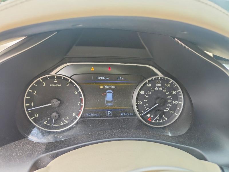 2015 Nissan Murano VIN 5N1AZ2MG1FN261366 COPART salvage auction — REAR END, La - Cert Of Title-Salvage, sold $1,000 on 2026-07-09 (photo 9)