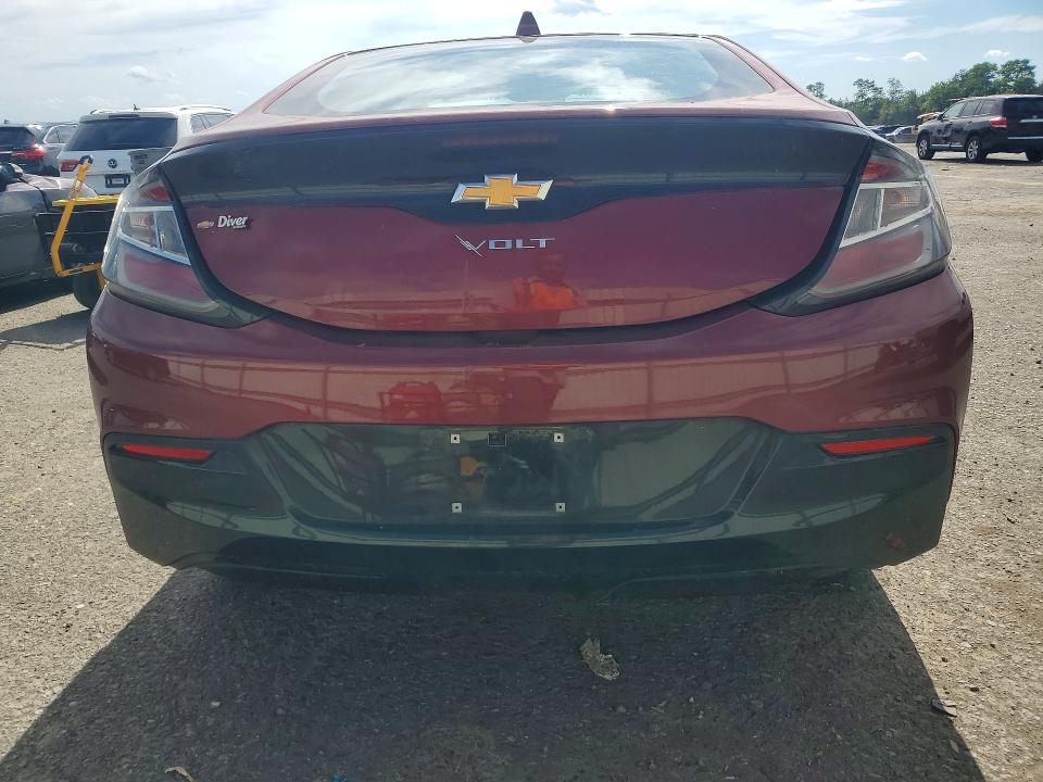 2016 Chevrolet Volt VIN 1G1RA6S53GU134402 COPART salvage auction — FRONT END, Pa - Certificate Of Salvage, sold $1,500 on 2026-07-02 (photo 6)