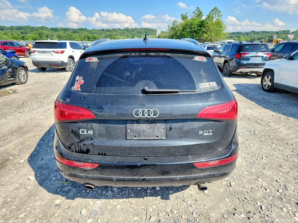 2012 Audi VIN WA1LFAFP3CA115447 COPART salvage auction — FRONT END, Il - Salvage Certificate, sold $550 on 2026-07-27 (photo 6)