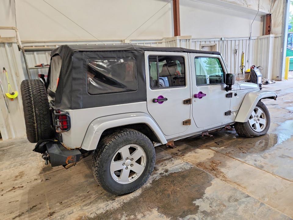 2007 Jeep Wrangler / VIN 1J4GA59117L148553 COPART salvage auction — UNDERCARRIAGE, In - Certificate Of Title, sold $500 on 2026-07-09 (photo 3)