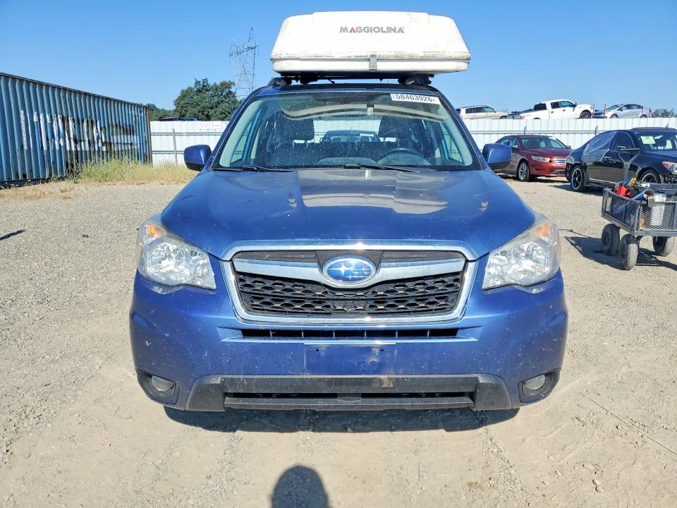 2015 Subaru Forester VIN JF2SJAHC1FH578582 COPART salvage auction — REAR END, Ca - Salvage Certificate, sold $725 on 2026-07-10 (photo 5)