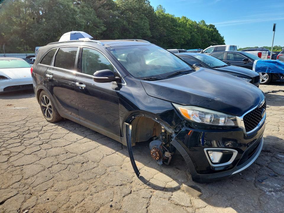 2016 Kia Sorento VIN 5XYPH4A53GG175176 COPART salvage auction — FRONT END, Ga - Certificate Of Title (P), sold $2,350 on 2026-07-09 (photo 4)