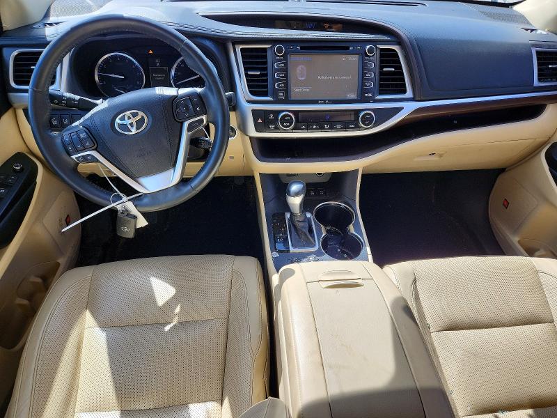 2015 Toyota VIN 5TDDKRFH3FS199547 COPART salvage auction — FRONT END, De - Salvage Certificate, sold $1,050 on 2026-07-21 (photo 8)
