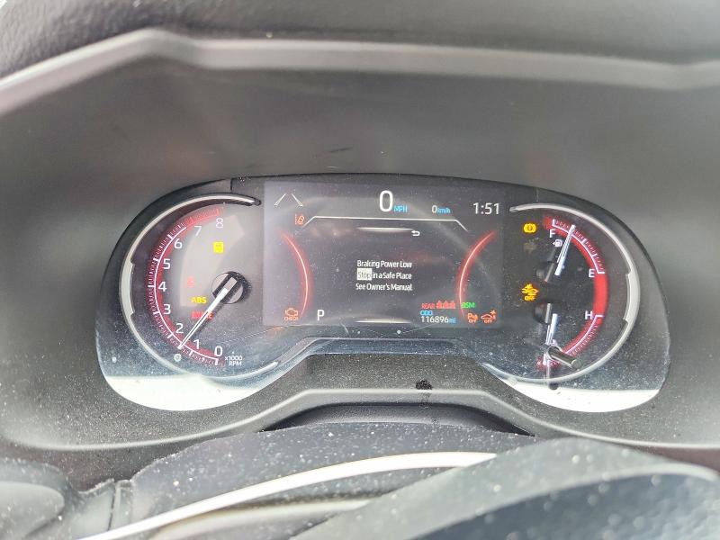2019 Toyota Rav 4 VIN 2T3Y1RFV1KC010382 COPART salvage auction — FRONT END, Tx - Salvage Vehicle Title, sold $10,900 on 2026-07-02 (photo 9)