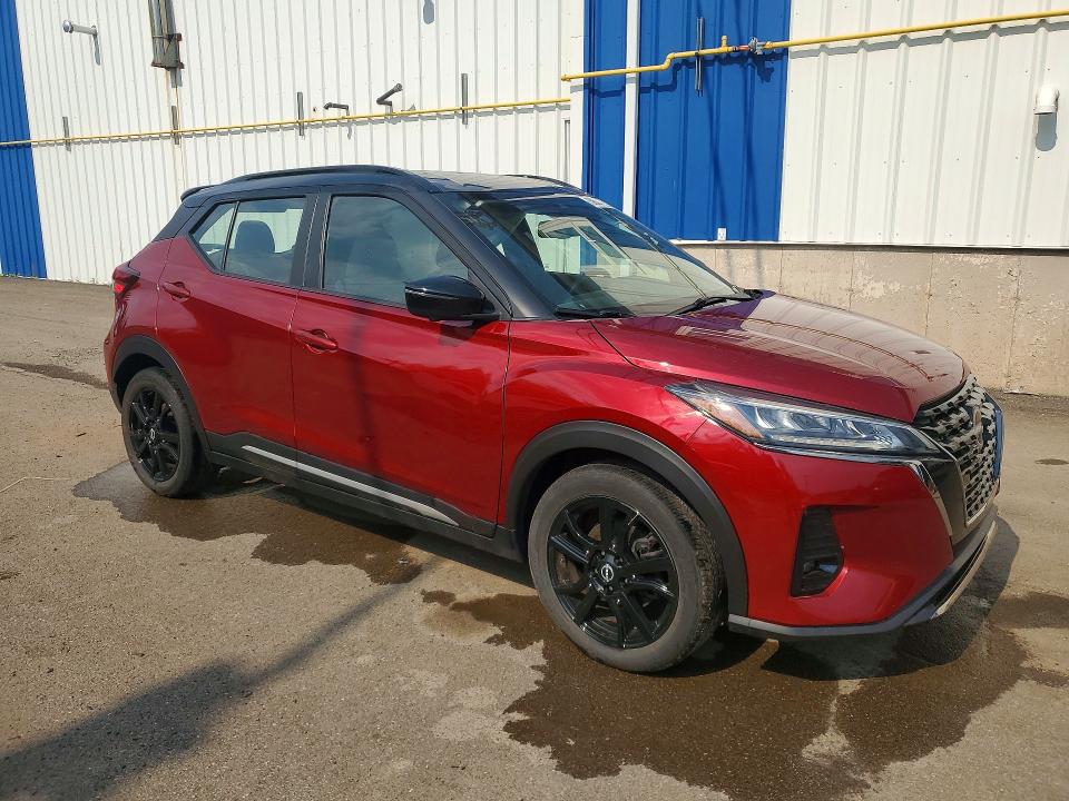 2023 Nissan Kicks VIN 3N1CP5DV0PL535714 COPART salvage auction — SIDE, Ns - Cert Of Registration, sold $7,700 on 2026-07-30 (photo 4)