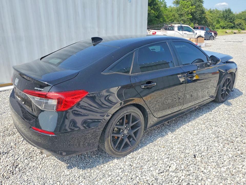 2024 Honda Civic VIN 2HGFE2F50RH540775 COPART salvage auction — FRONT END, Tx - Certificate Of Title, sold $2,900 on 2026-07-30 (photo 3)