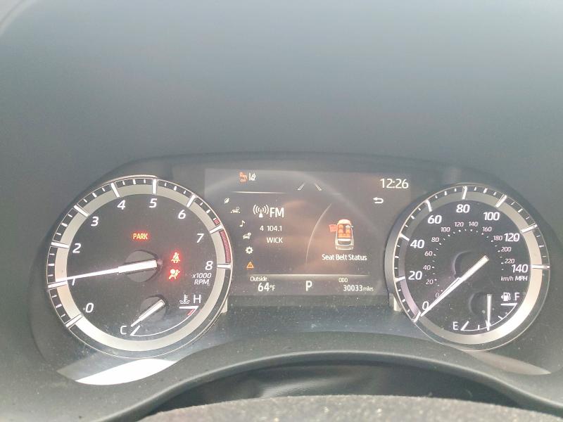 2022 Toyota Highlander VIN 5TDGZRBH5NS577171 COPART salvage auction — SIDE, Pa - Certificate Of Salvage, sold $16,000 on 2026-07-22 (photo 9)