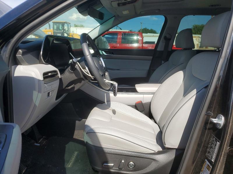 2024 Hyundai Palisade VIN KM8R44GE9RU661564 COPART salvage auction — UNDERCARRIAGE, Ok - Cert Of Title-Salvage, sold $11,500 on 2026-07-24 (photo 7)