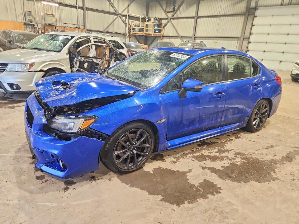 2018 Subaru Wrx VIN JF1VA1K62J9801011 COPART salvage auction — FRONT END, On - Permit Salvage, sold $3,700 on 2026-07-14 (photo 1)