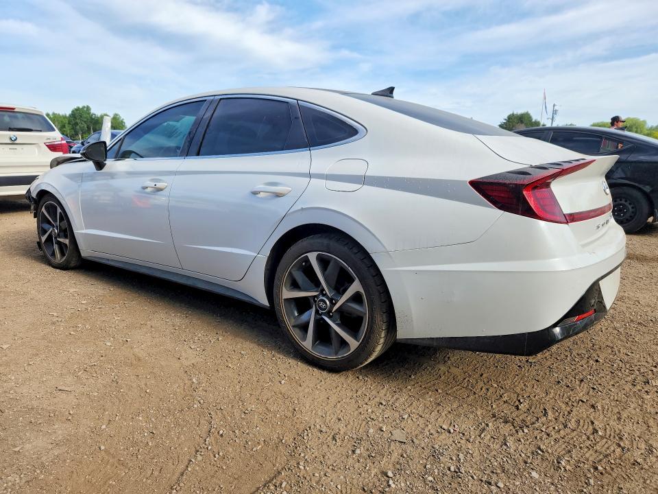 2021 Hyundai Sonata VIN 5NPEJ4J24MH067414 COPART salvage auction — FRONT END, On - Permit Salvage, sold $3,300 on 2026-07-14 (photo 2)