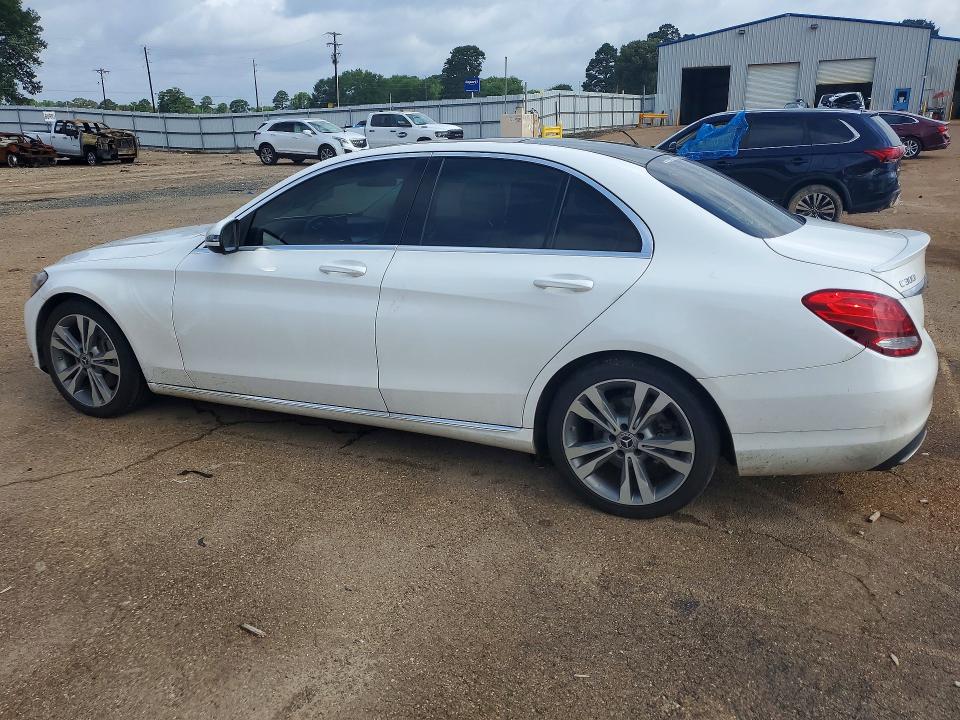 2017 Mercedes-benz C-klasse VIN WDDWF4JB0HR306726 COPART salvage auction — UNDERCARRIAGE, Salvage Title, sold $5,300 on 2026-08-03 (photo 2)