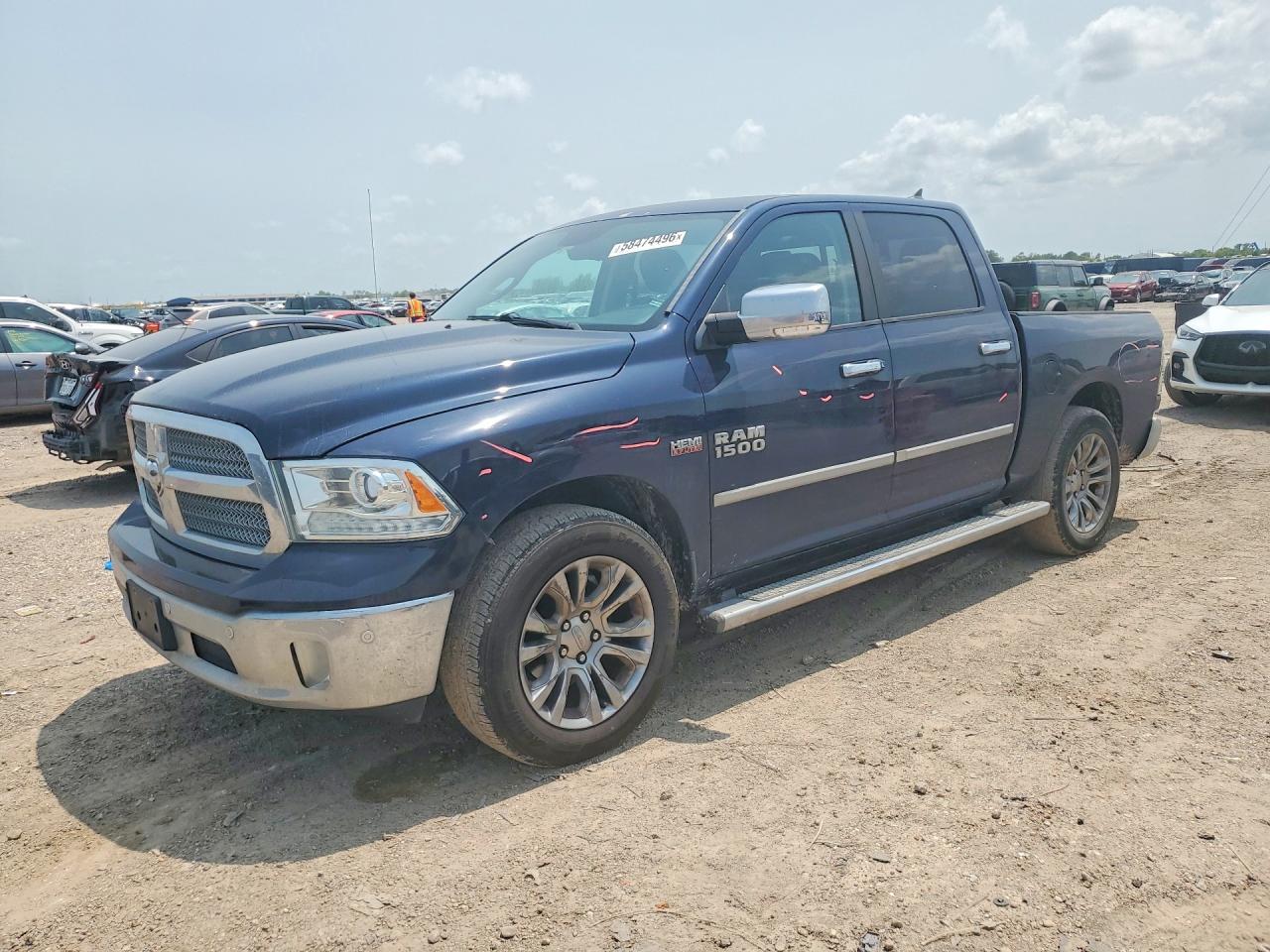 2014 Ram 1500 VIN 1C6RR6PT0ES457975 COPART salvage auction — Rear End, TX - SALVAGE VEHICLE TITLE, sold $4,500 on 2026-07-09 (photo 1)