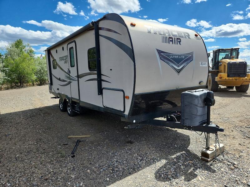 2015 Forester river Recreational vehicle (rv) VIN 5ZT2TRRBXGB509020 COPART salvage auction — HAIL, MT - CERTIFICATE OF TITLE TOTALED, sold $2,600 on 2026-07-28 (photo 1)