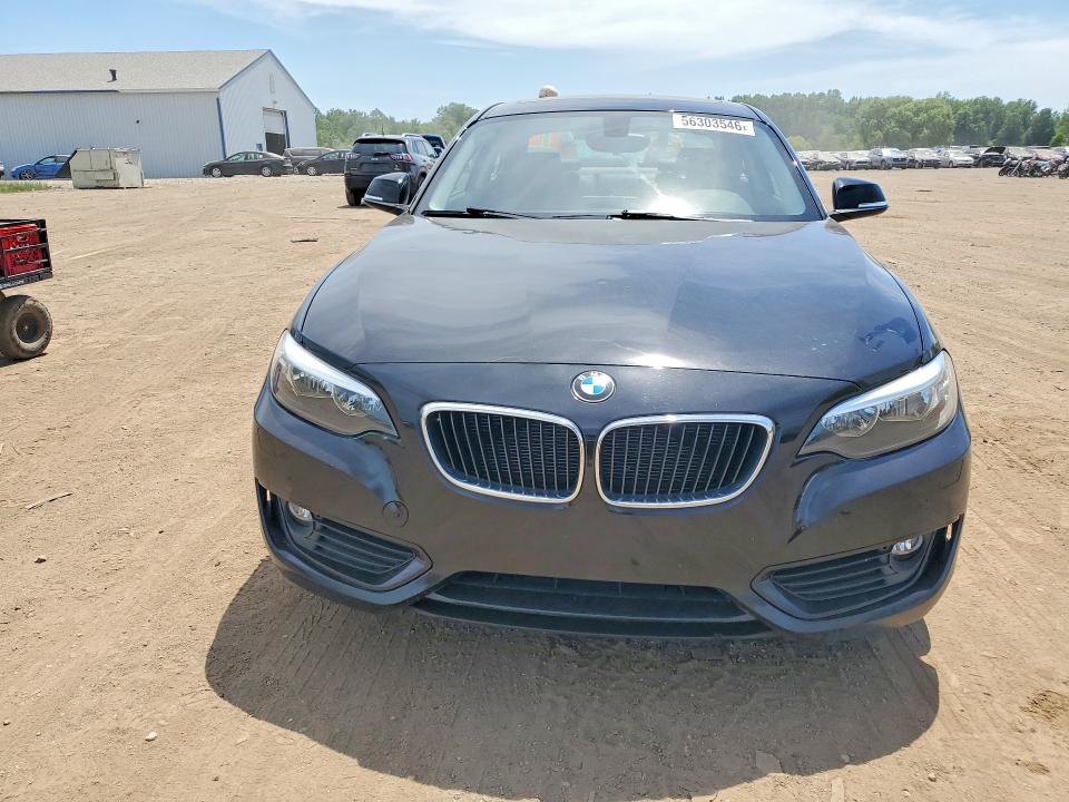 2015 BMW 2er VIN WBA1F7C57FVX96127 COPART salvage auction — HAIL, Oh - Cert Of Title-Salvage, sold $2,900 on 2026-07-16 (photo 5)
