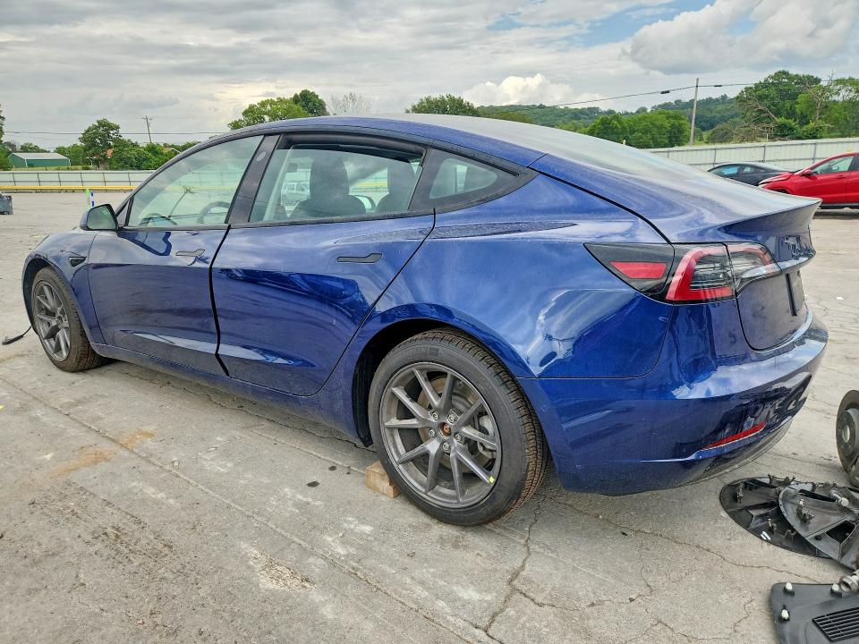 2021 Tesla Model 3 VIN 5YJ3E1EA4MF907542 COPART salvage auction — REAR END, Md - Cert Of Salvage > 75% Damage, sold $8,500 on 2026-07-15 (photo 2)