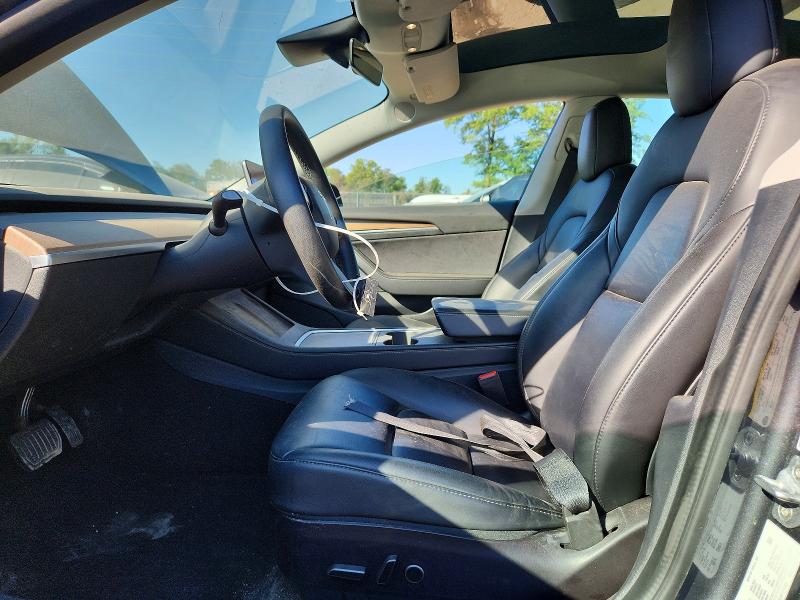 2022 Tesla Model 3 VIN 5YJ3E1EB0NF124065 COPART salvage auction — REAR END, Md - Cert Of Salvage < 75% Damage, sold $8,800 on 2026-07-31 (photo 7)
