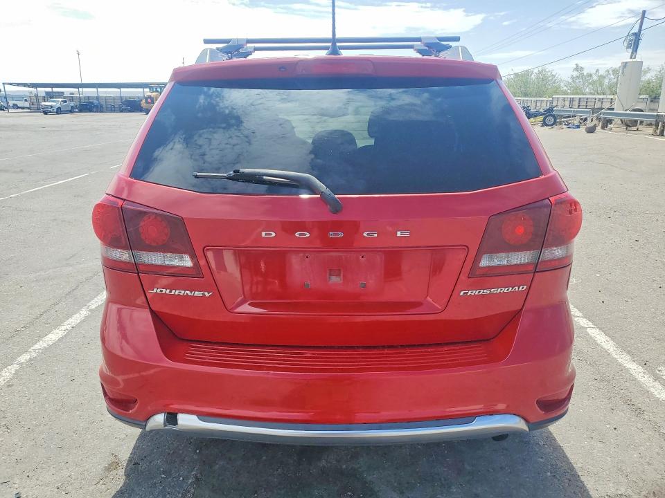 2017 Dodge Journey VIN 3C4PDCGBXHT559811 COPART salvage auction — FRONT END, Tx - Certificate Of Title, sold $300 on 2026-07-24 (photo 6)