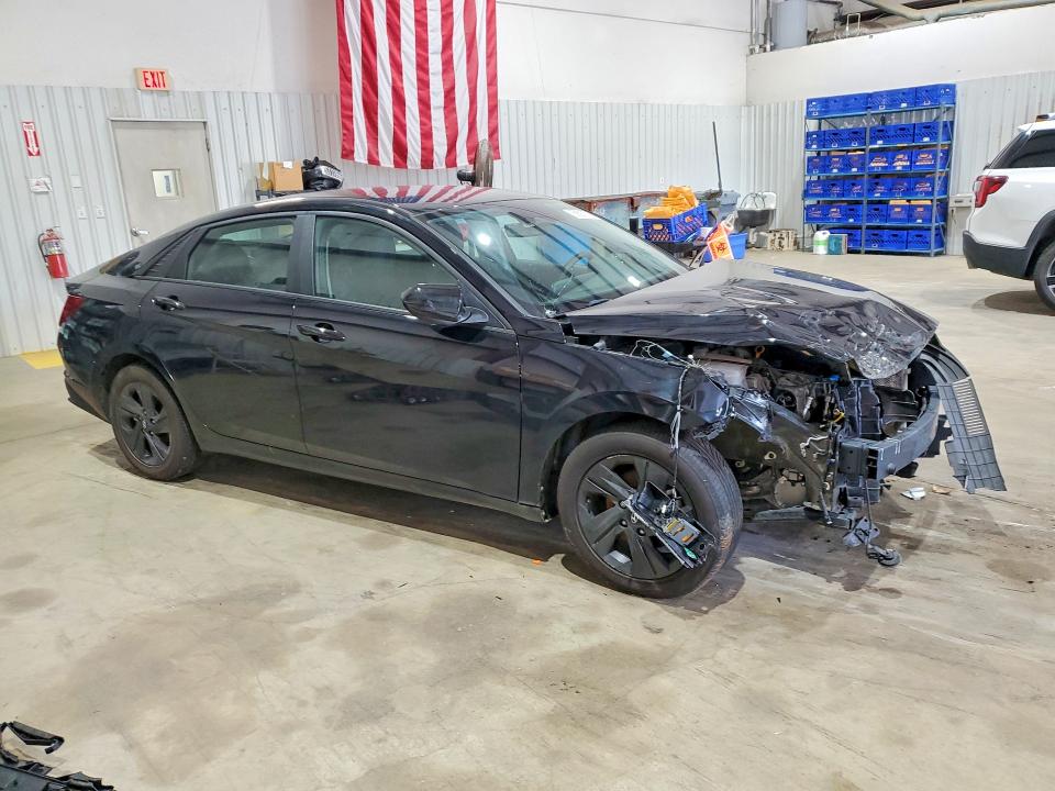 2023 Hyundai Elantra VIN KMHLM4AJ9PU047963 COPART salvage auction — FRONT END, Tx - Salvage Vehicle Title, sold $3,150 on 2026-07-13 (photo 4)
