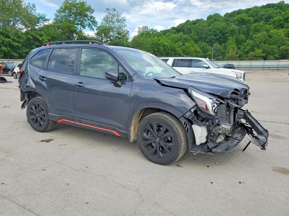 2020 Subaru Forester VIN JF2SKARC2LH434563 COPART salvage auction — FRONT END, Pa - Certificate Of Salvage, sold $2,350 on 2026-07-30 (photo 4)