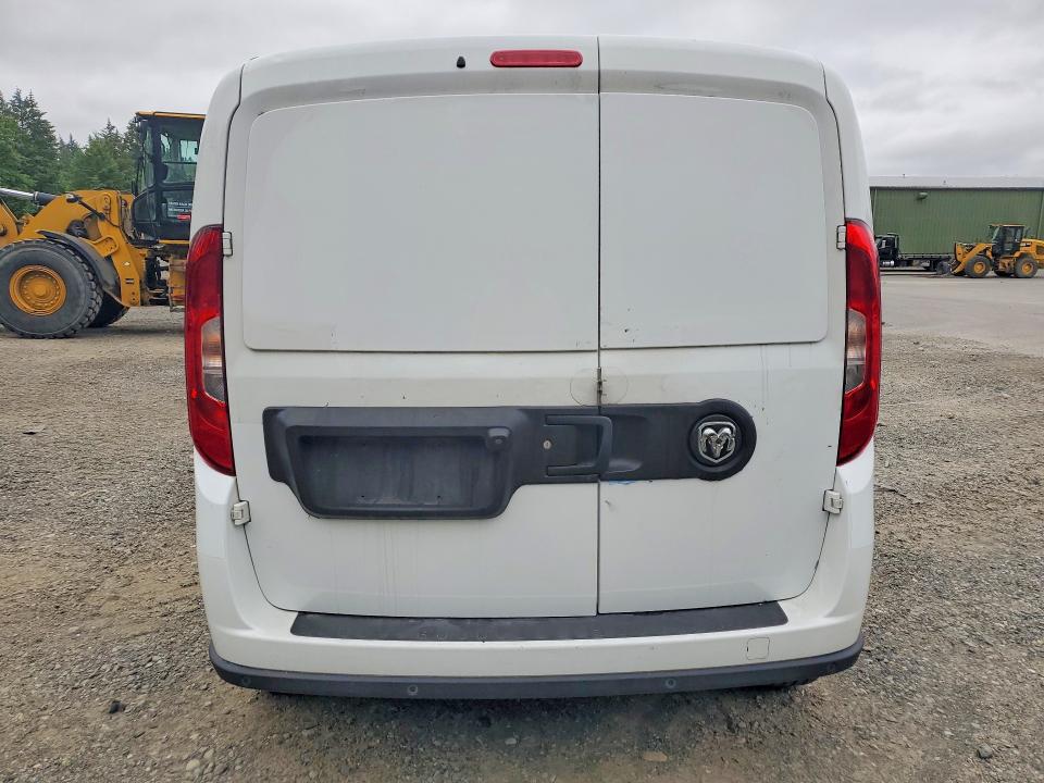 2022 Ram Promaster city VIN ZFBHRFAB8N6W30626 COPART salvage auction — MINOR DENT/SCRATCHES, WA - VEHICLE CERT OF OWNERSHIP-TITL, sold $10,300 on 2026-07-09 (photo 6)
