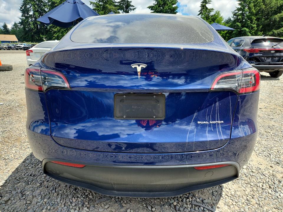 2022 Tesla Model y VIN 7SAYGDEE2NF548183 COPART salvage auction — FRONT END, Wa - Bill Of Sale, sold $850 on 2026-07-28 (photo 6)