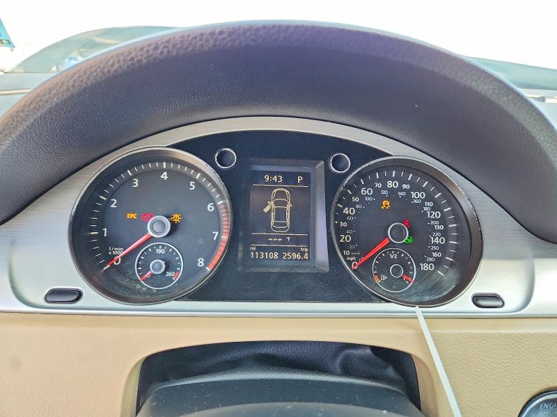 2014 Volkswagen VIN WVWBP7AN2EE537874 COPART salvage auction — FRONT END, Fl - Cert Of Title Slvg Rebuildable, sold $450 on 2026-08-06 (photo 9)