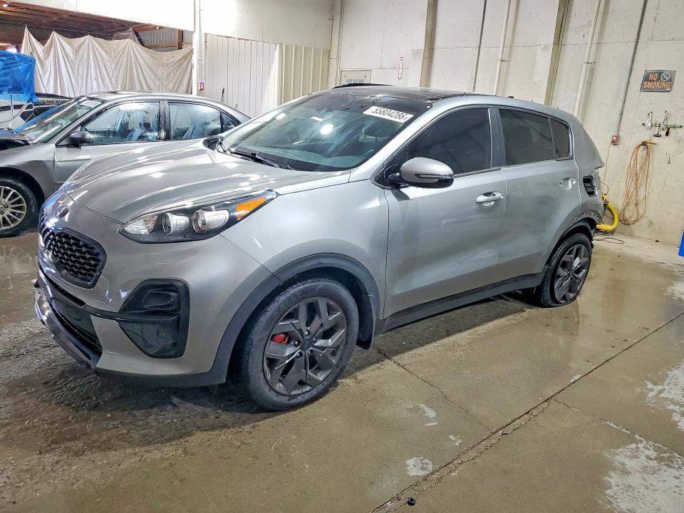 2021 Kia VIN KNDP63AC0M7935653 COPART salvage auction — REAR END, Tn - Salvage Certificate, sold $175 on 2026-07-21 (photo 1)
