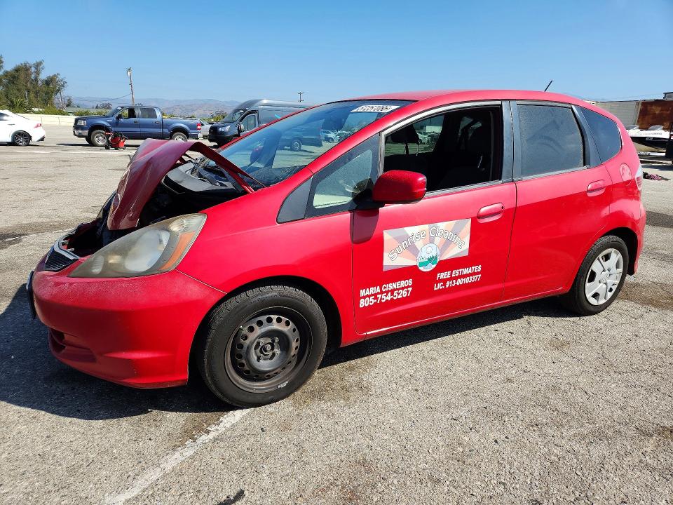 2012 Honda VIN JHMGE8H37CC038923 COPART salvage auction — FRONT END, Ca - Salvage Certificate, sold $425 on 2026-07-31 (photo 1)