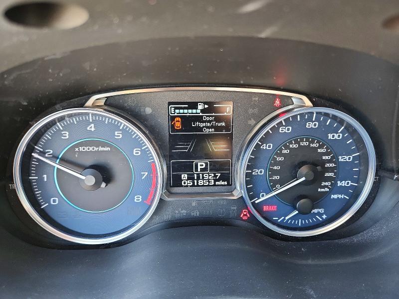 2016 Subaru Xv VIN JF2GPADC0G8318105 COPART salvage auction — FRONT END, Co - Public - Salvage Title, sold $6,600 on 2026-07-20 (photo 9)