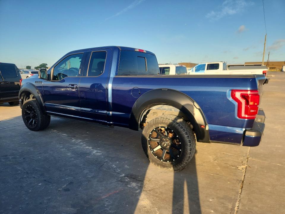 2017 Ford F-150 VIN 1FTFX1EF2HKC00161 COPART salvage auction — SIDE, TX - SALVAGE VEHICLE TITLE, sold $20,400 on 2026-07-29 (photo 2)