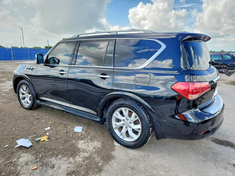 2011 Infiniti Qx56 VIN JN8AZ2ND9B9700748 COPART salvage auction — MISSING/ALTERED VIN, Fl - Cert Of Title-Rebuilt, sold $675 on 2026-07-22 (photo 2)