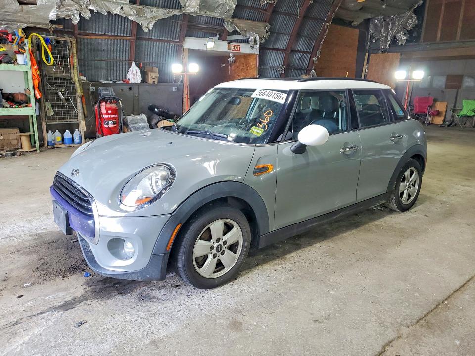 2016 Mini Cooper VIN WMWXU1C50G2D10602 COPART salvage auction — FRONT END, Me - Cert Of Title-Salvage Collisio, sold $575 on 2026-08-24 (photo 1)