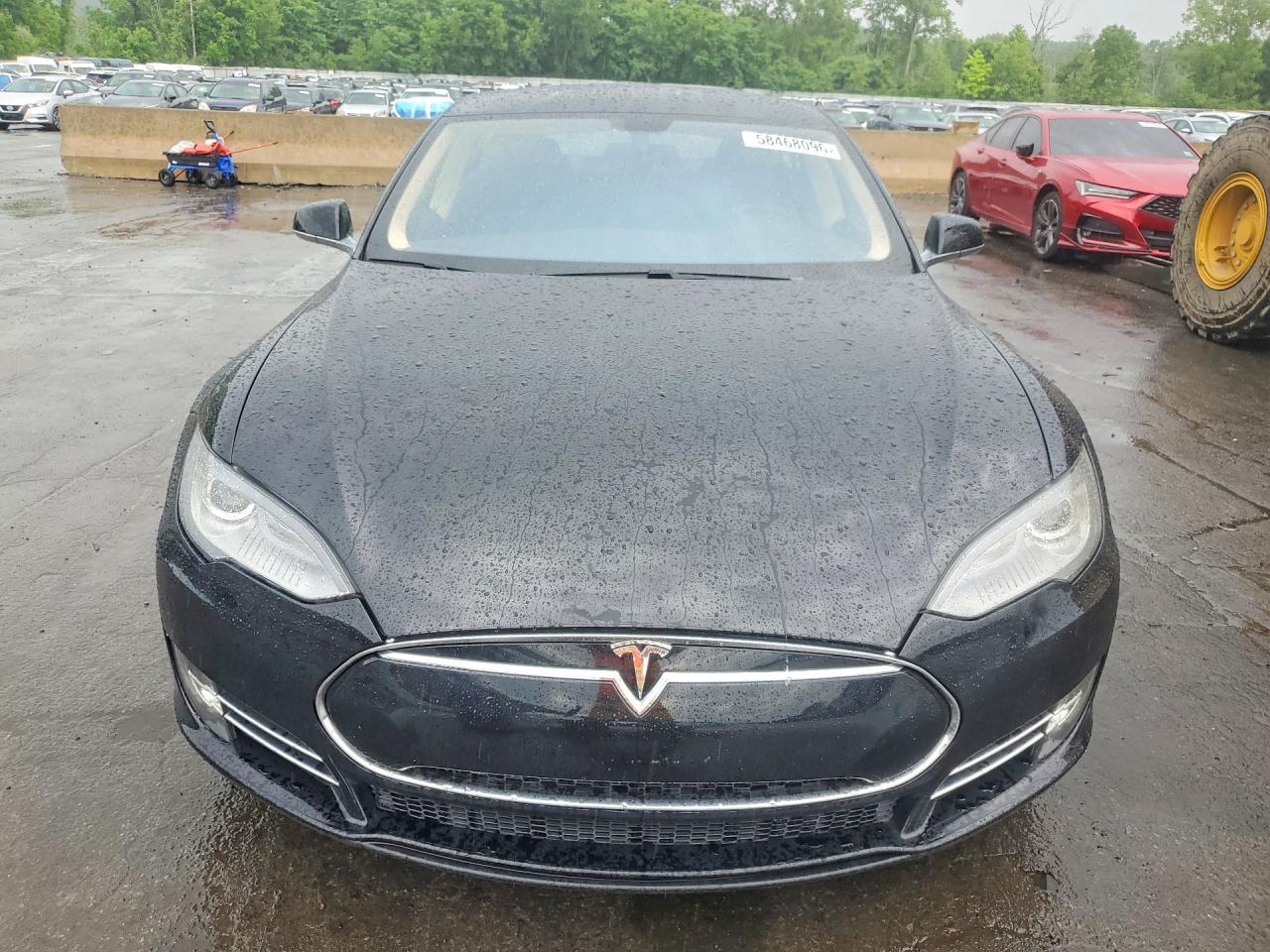 2014 Tesla Model S VIN 5YJSA1S12EFP41471 COPART salvage auction — Minor Dent/Scratches, NJ - CERTIFICATE OF TITLE (P), sold $3,300 on 2026-07-03 (photo 5)