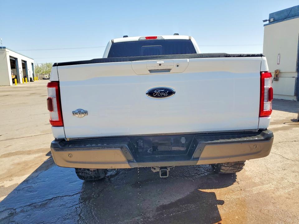 2023 Ford F-150 Lightning VIN 1FTFW1E50PFA93886 COPART salvage auction — Front End, FL - CERTIFICATE OF TITLE, sold $21,200 on 2026-06-29 (photo 6)