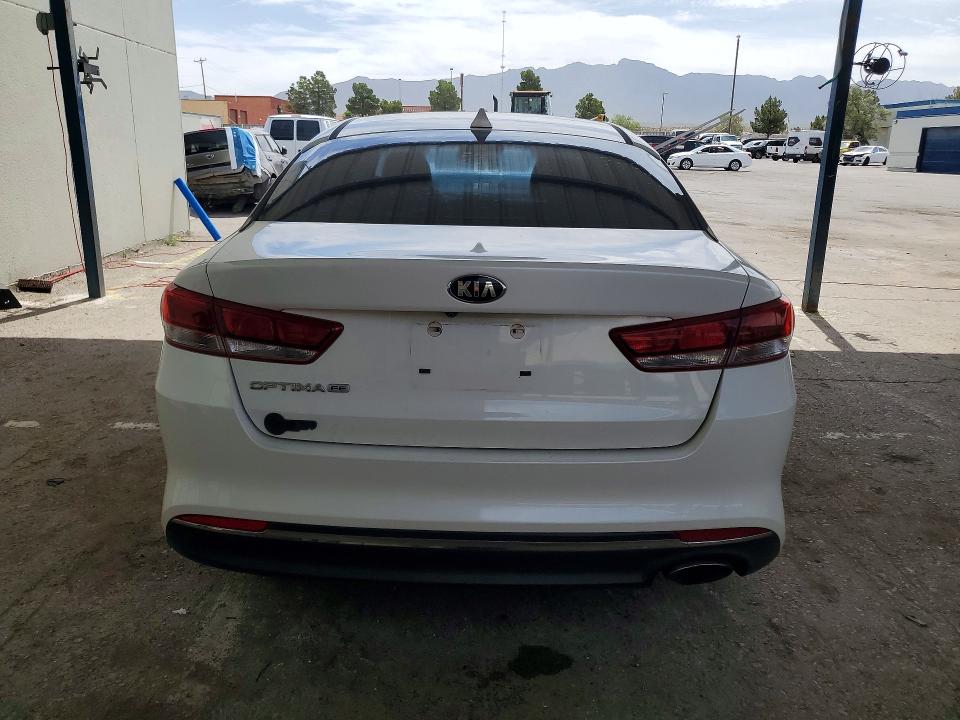 2016 Kia Optima VIN KNAGT4L3XG5072983 COPART salvage auction — HAIL, Nm - Certificate Of Title, sold $750 on 2026-07-02 (photo 6)