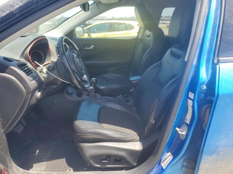 2017 Jeep Compass VIN 3C4NJDDB3HT646251 COPART salvage auction — FRONT END, Ca - Salvage Certificate, sold $2,650 on 2026-07-02 (photo 7)