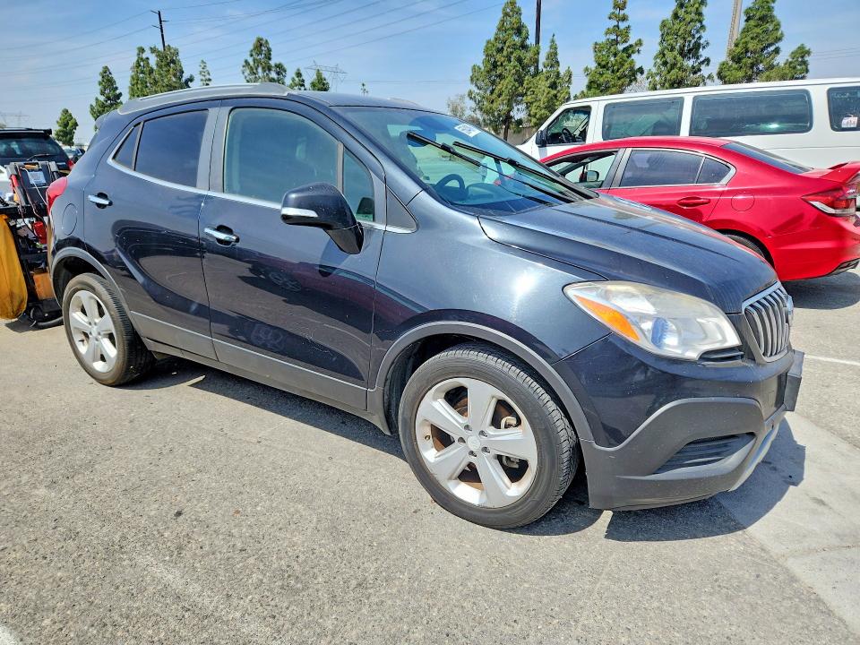 2015 Buick Encore VIN KL4CJASB4FB124083 COPART salvage auction — NORMAL WEAR, Ca - Dis/Dlr/Exp Only Clean Title, sold $3,250 on 2026-07-21 (photo 4)