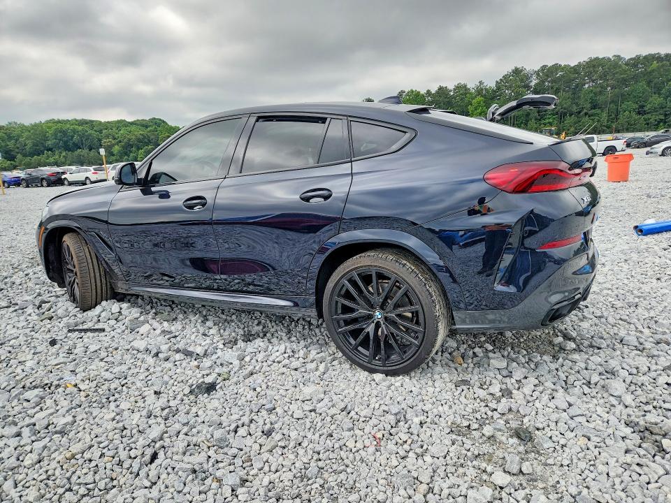 2022 BMW X6 VIN 5UXCY6C00N9L56406 COPART salvage auction — SIDE, GA - CERT OF TITLE-SALVAGE, sold $16,300 on 2026-07-28 (photo 2)