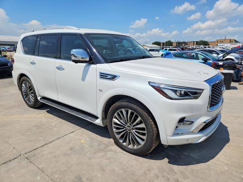 2018 Infiniti VIN JN8AZ2NF6J9664825 COPART salvage auction — REAR END, Tx - Certificate Of Title, sold $5,200 on 2026-07-27 (photo 4)
