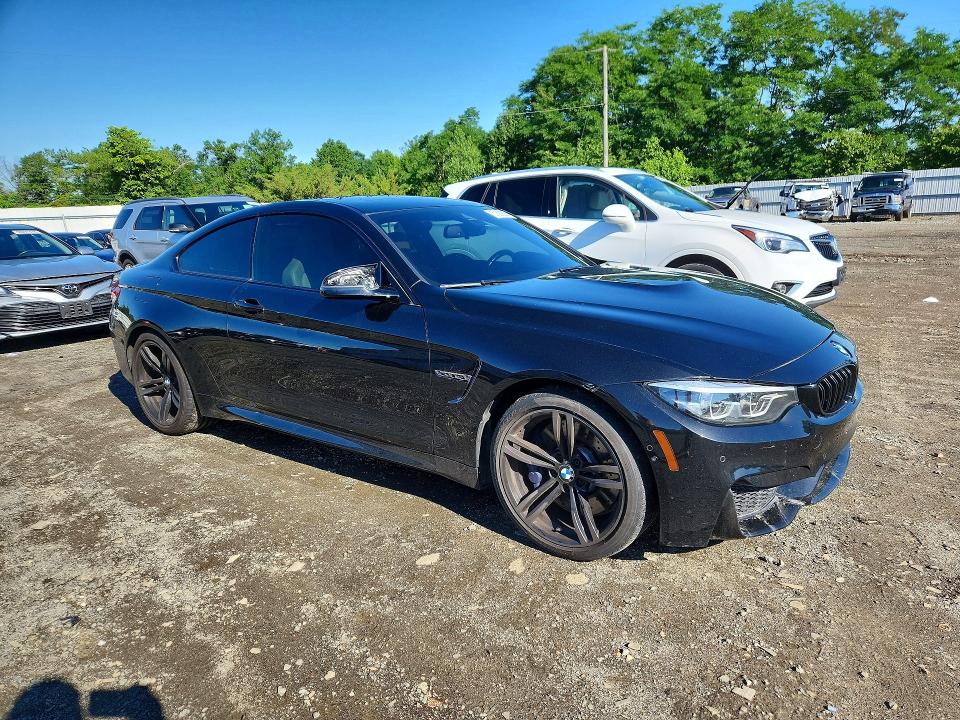 2018 BMW M4 VIN WBS4Y9C58JAC87620 COPART salvage auction — SIDE, Salvage Title, sold $27,250 on 2026-07-13 (photo 4)