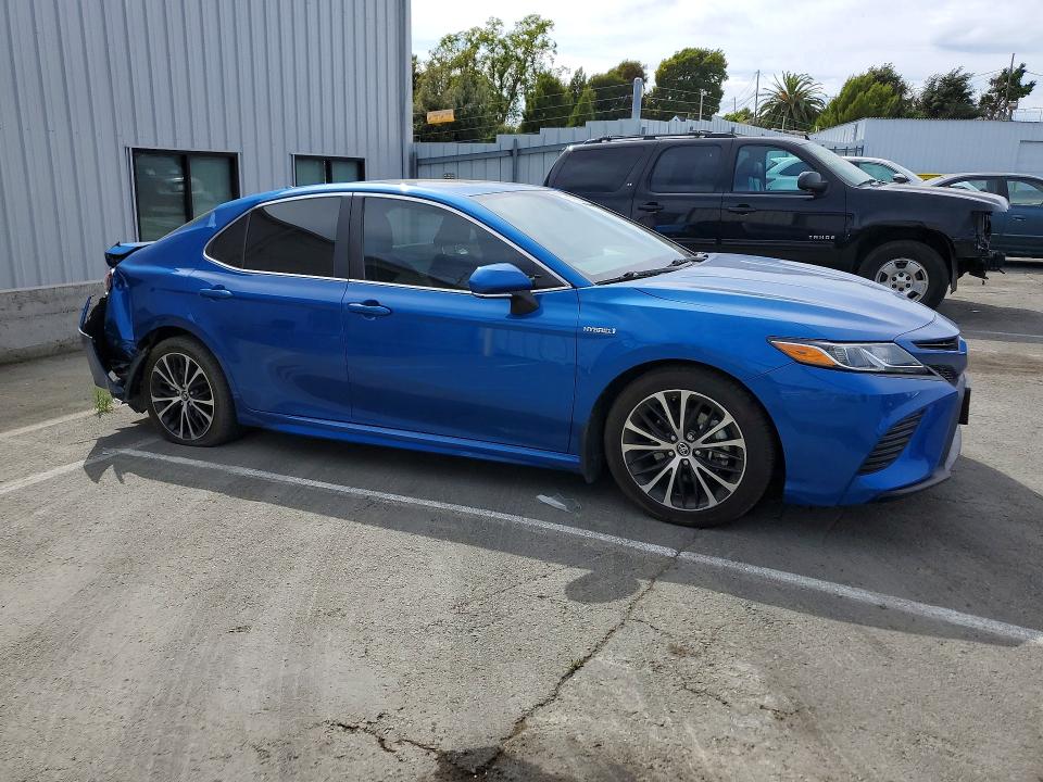 2019 Toyota Camry solara VIN 4T1B21HK6KU012207 COPART salvage auction — REAR END, Ca - Salvage Certificate, sold $7,400 on 2026-07-10 (photo 4)