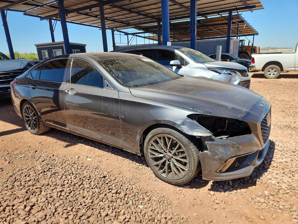 2020 Genesis VIN KMTFN4JE7LU335087 COPART salvage auction — SIDE, Az - Cert Of Title - Salvage, sold $9,300 on 2026-07-30 (photo 4)