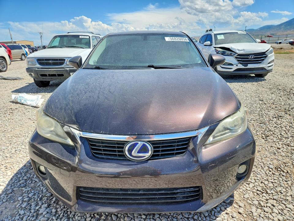 2012 Lexus Ct VIN JTHKD5BH9C2062128 COPART salvage auction — FRONT END, Ut - Certificate Of Title, sold $2,300 on 2026-07-02 (photo 5)