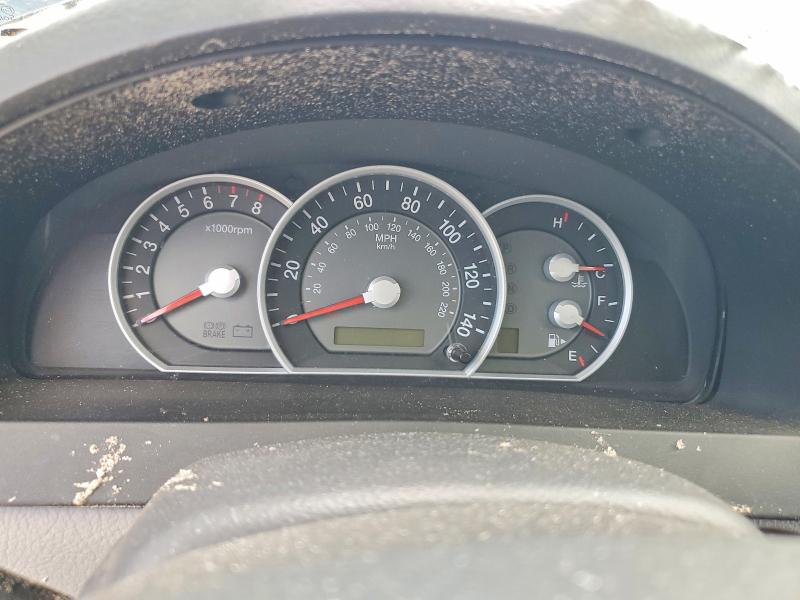 2008 Kia Sorento VIN KNDJD736185848436 COPART salvage auction — ROLLOVER, Fl - Cert Of Title Slvg Rebuildable, sold $500 on 2026-07-15 (photo 9)