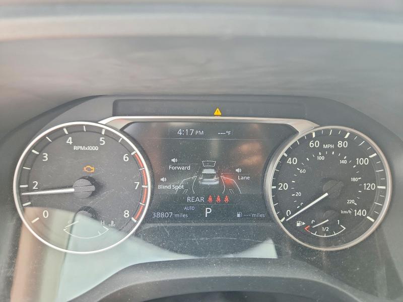 2022 Nissan Rogue VIN 5N1BT3BB5NC674629 COPART salvage auction — FRONT END, Tx - Salvage Vehicle Title, sold $4,250 on 2026-07-02 (photo 9)