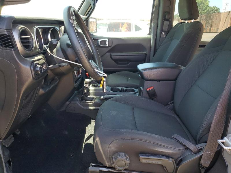 2023 Jeep Wrangler / VIN 1C4HJXAG0PW585593 COPART salvage auction — REAR END, Ca - Salvage Certificate, sold $6,400 on 2026-07-24 (photo 7)